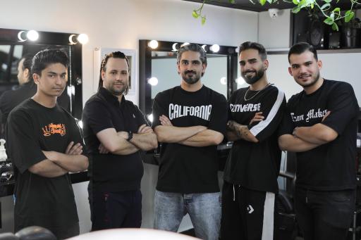 عکس آرایشگاه مردانه تریمو