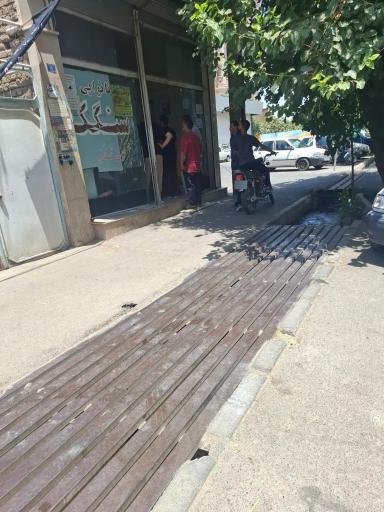 عکس نانوایی سنگک