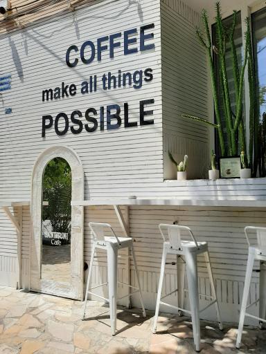 عکس کافه سانتورینی