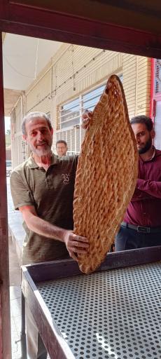 عکس نانوایی بربری آزاد پز
