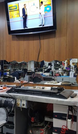 عکس نمایندگی تعمیرات تلویزیون و اسپیکر امیر سرویس