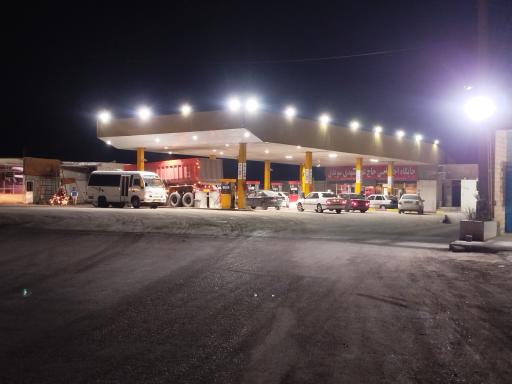 عکس جایگاه دو منظوره بنزین و گازوئیل 