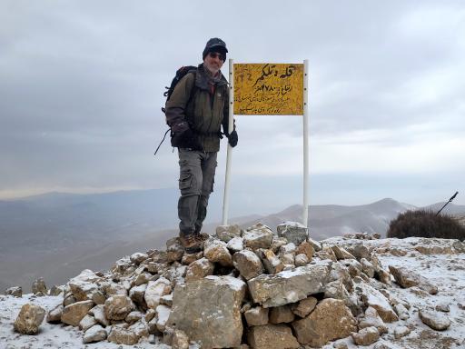 عکس قله تلکمر 