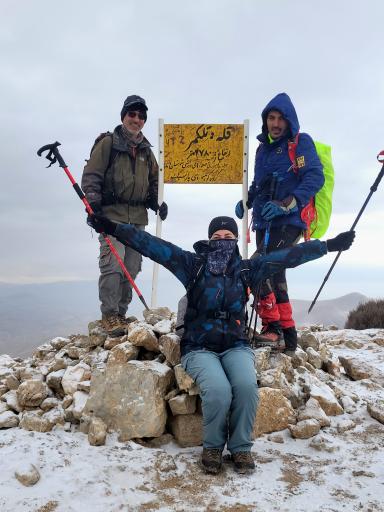 عکس قله تلکمر 