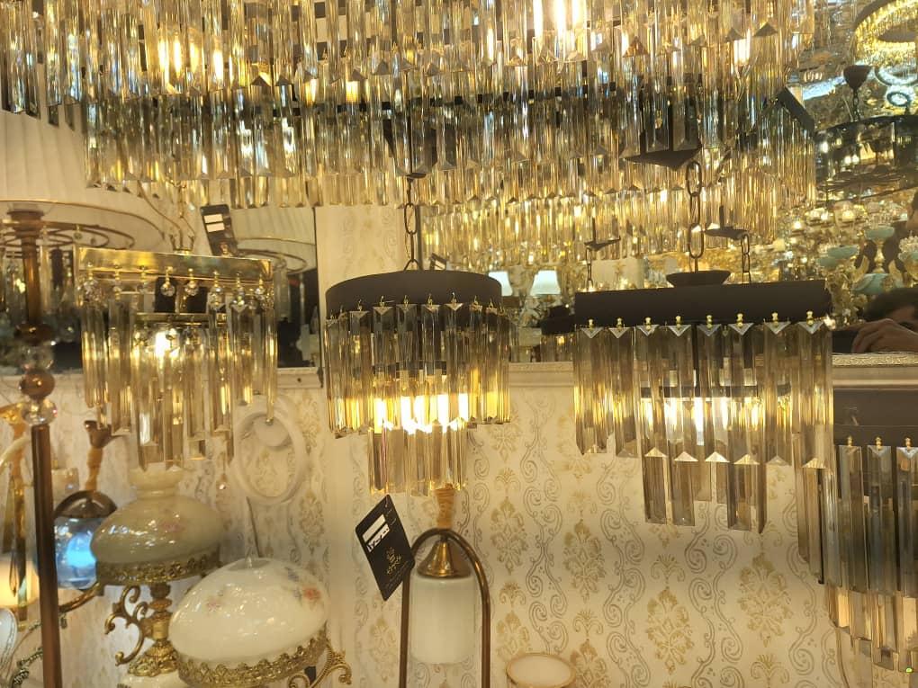 عکس کارگاه لوستر سازی 