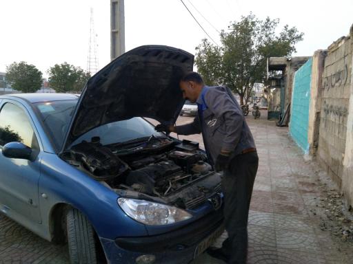 عکس تنظیم موتور جنوب برتر