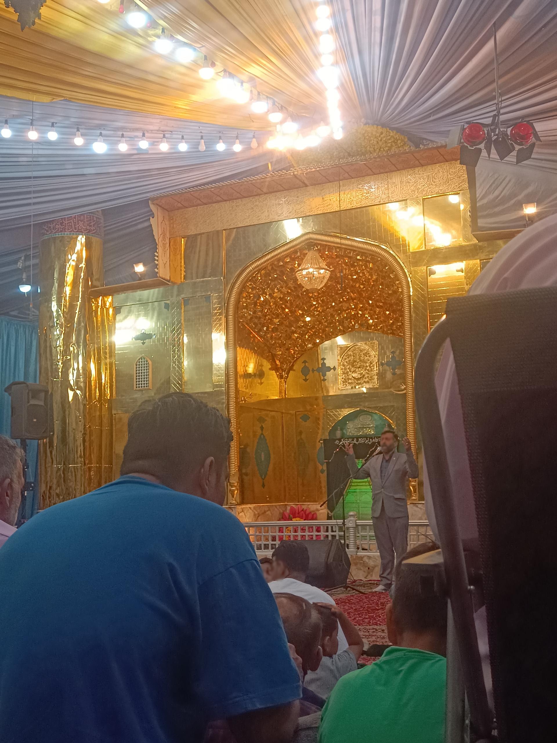 عکس حسینیه حضرت ابوالفضل العباس دارک