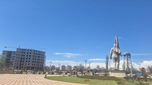 عکس مجسمه و یادبود سپهد شهید ، حاج قاسم سلیمانی