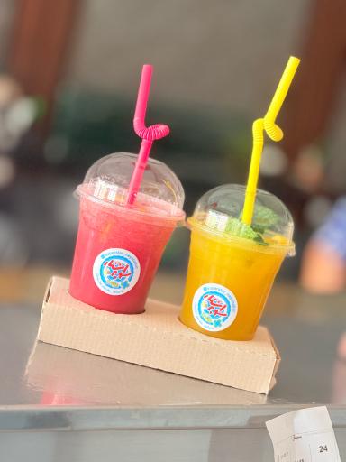 عکس آبمیوه و بستنی سوپر استار