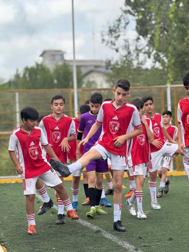 عکس مدرسه فوتبال کاسپین نوین