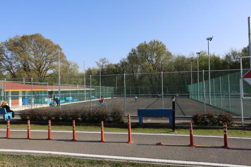 عکس زمین تنیس