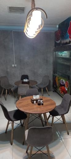 عکس تهیه غذای ساحل آبی