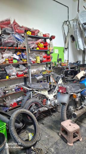 تعمیرگاه موتورسیکلت قنبری