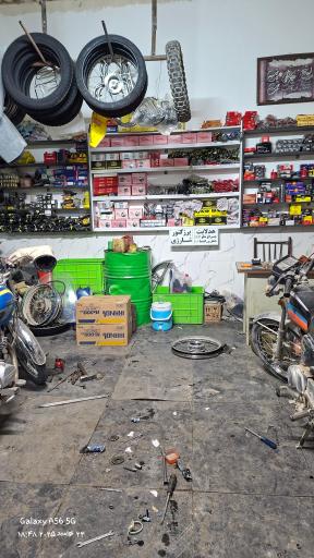 تعمیرگاه موتورسیکلت قنبری