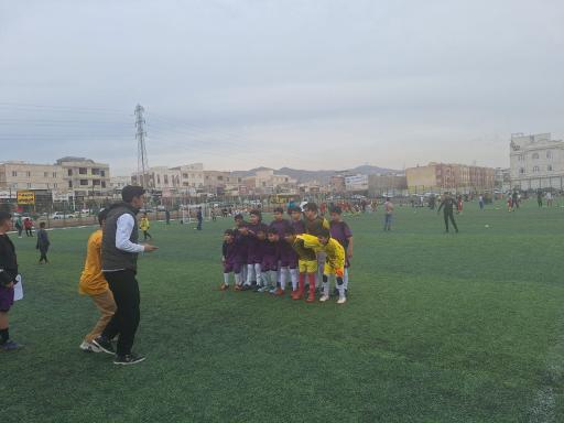 عکس زمین فوتبال چمن مصنوعی