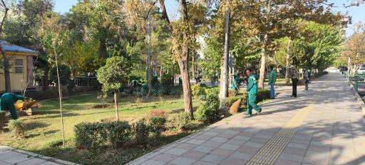 عکس بوستان جانبازان و معلولین ملل