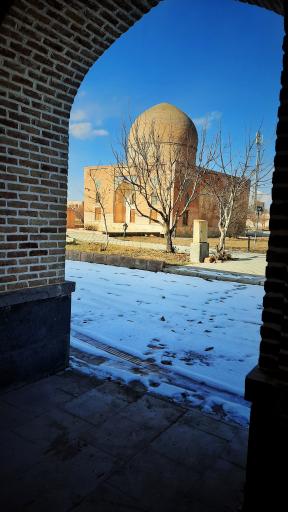 عکس مقبره شیخ امین الدین جبرائیل (بقعه کلخوران)