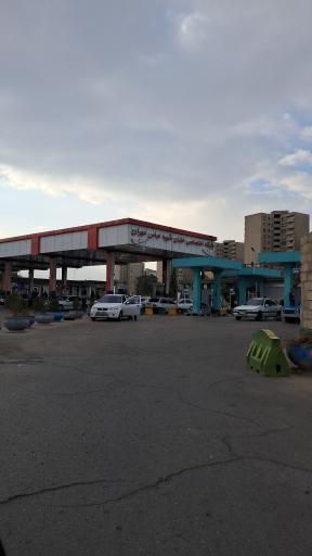 عکس پمپ گاز CNG و پمپ بنزین  شهید عباس دوران