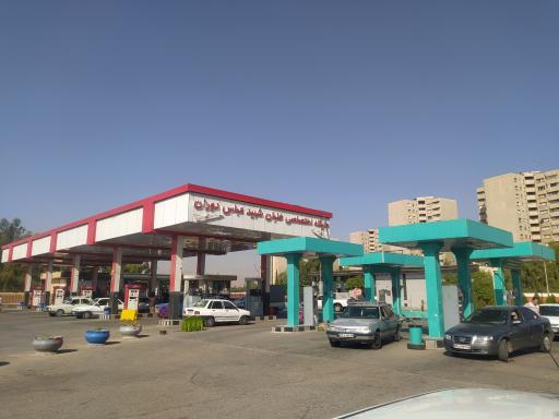 عکس پمپ گاز CNG و پمپ بنزین  شهید عباس دوران