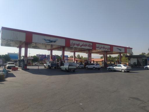 عکس پمپ گاز CNG و پمپ بنزین  شهید عباس دوران