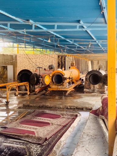 عکس قالیشویی پادری