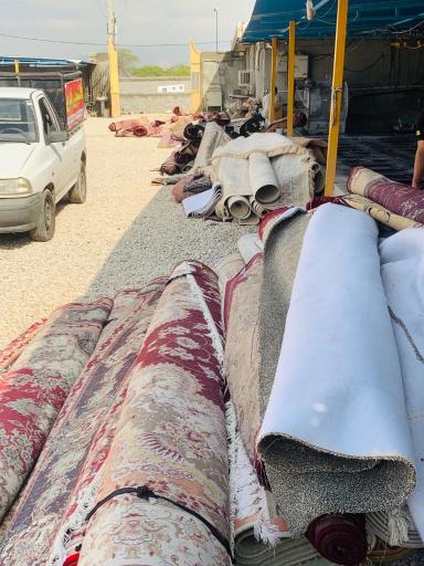 عکس قالیشویی پادری