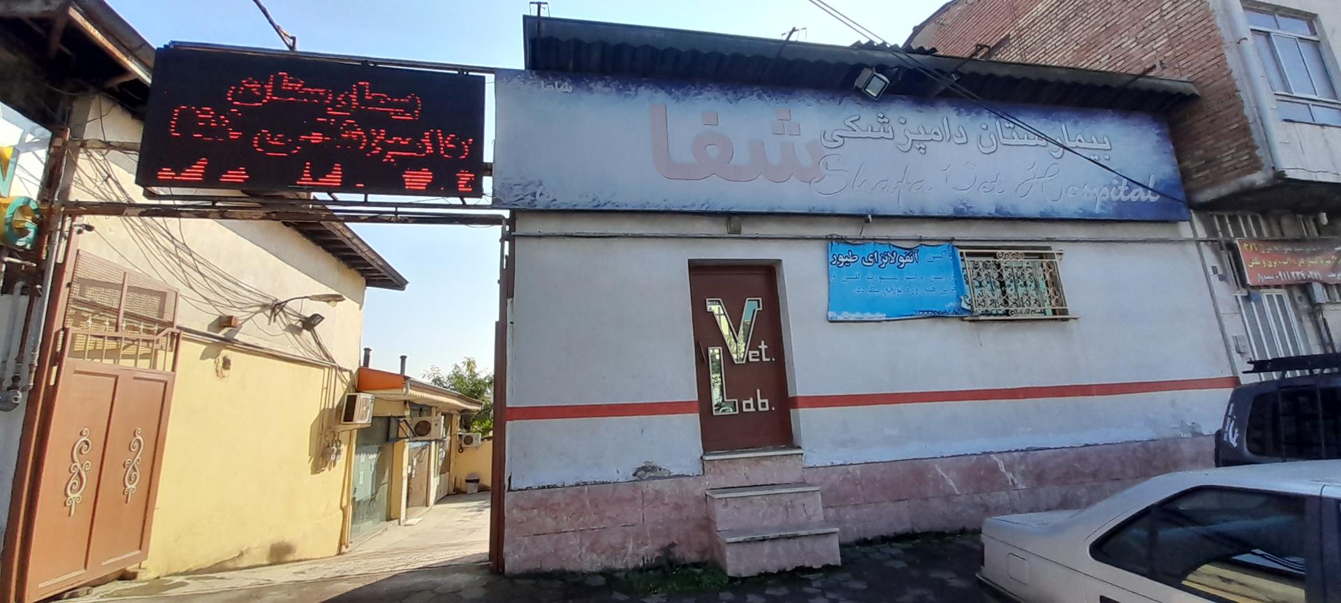 عکس بیمارستان دامپزشکی شفا