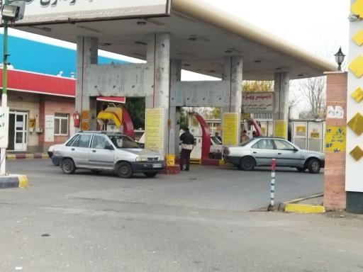 عکس پمپ گاز CNG شهرداری خسرو شاه