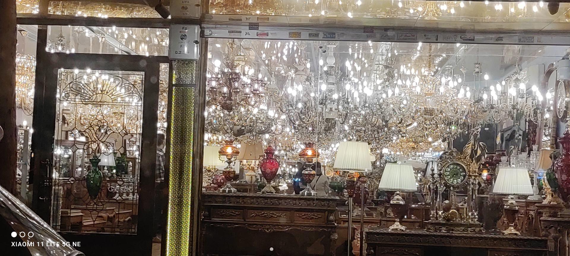 عکس لوستر روژین کو