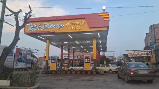 عکس پمپ بنزین کوچکپور