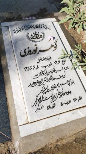 عکس مزار گوهر نوروزی