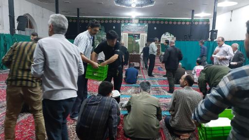 عکس حسینیه شهداء قم