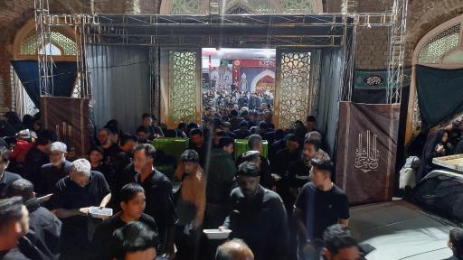 عکس حسینیه شهداء قم