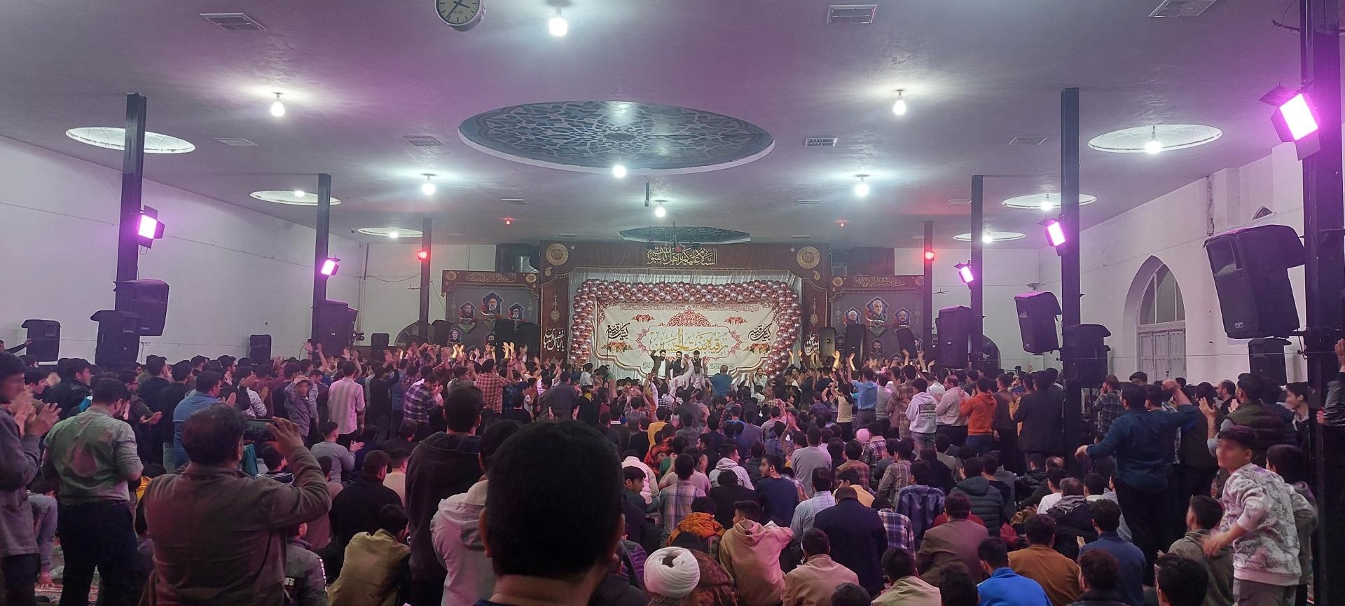 عکس حسینیه شهداء قم