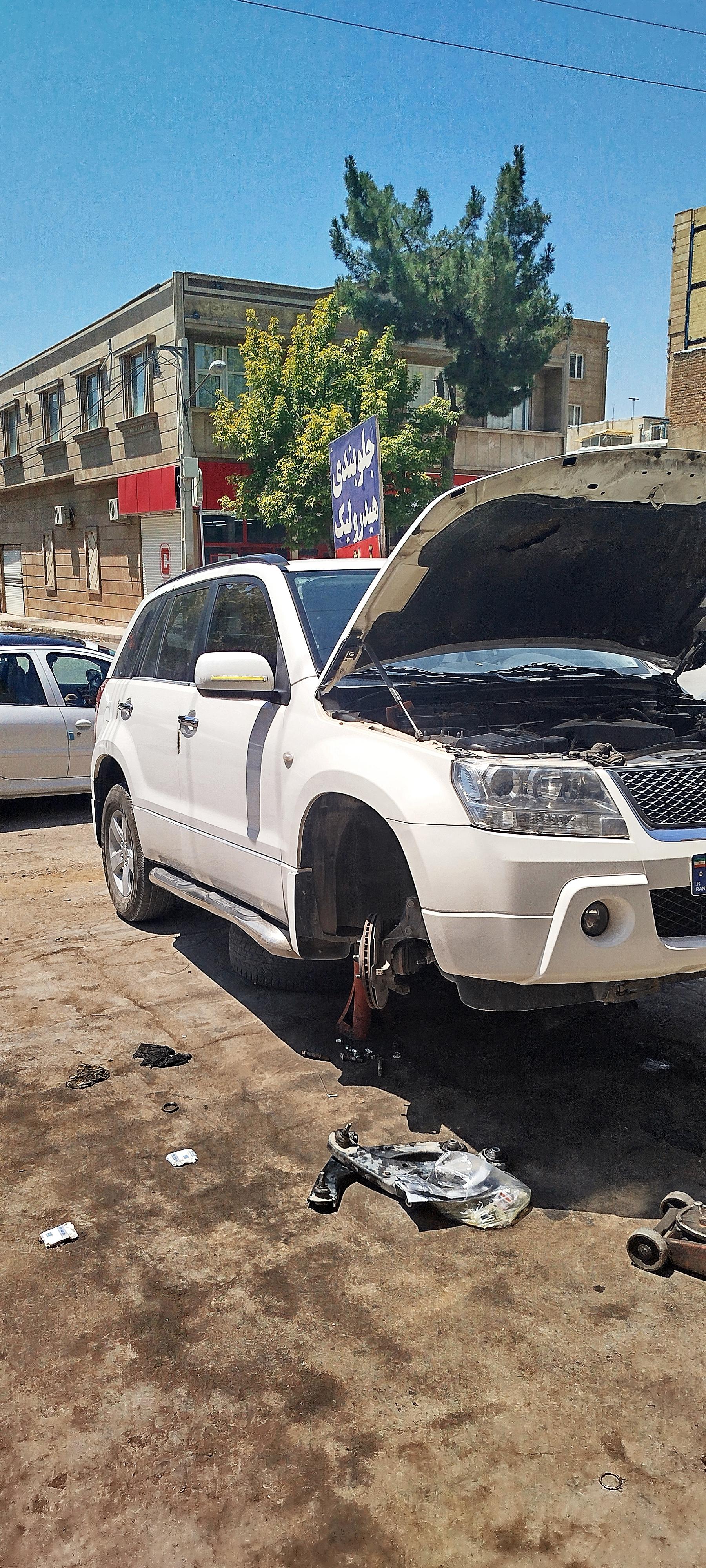 عکس جلوبندی و هیدرولیک افشین