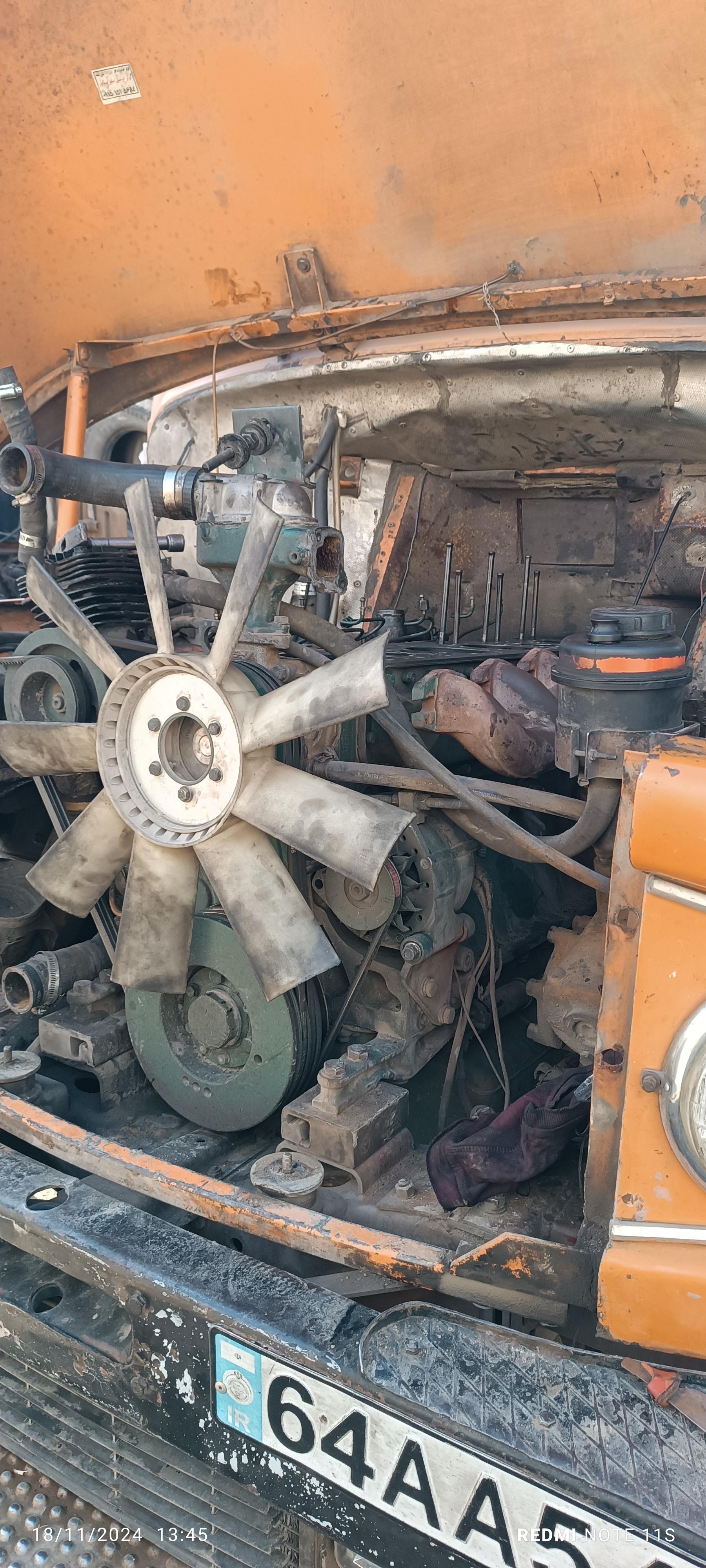 عکس تعمیرگاه کامیون محیطی