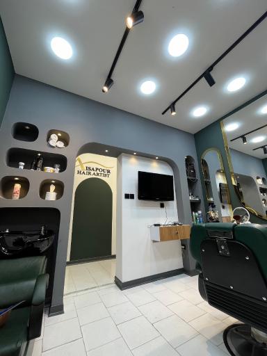 عکس آرایشگاه vip علی عیسی پور