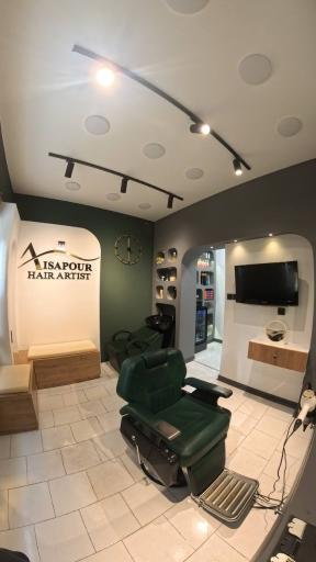 عکس آرایشگاه vip علی عیسی پور