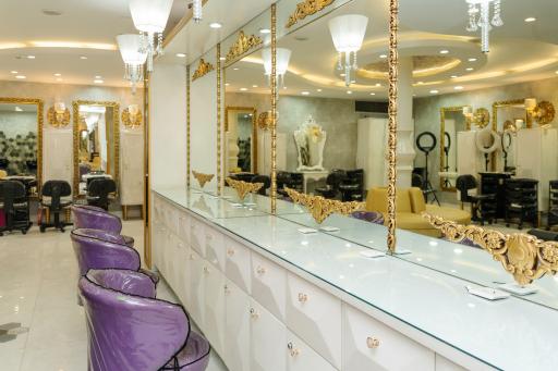 عکس سالن زیبایی گل رز