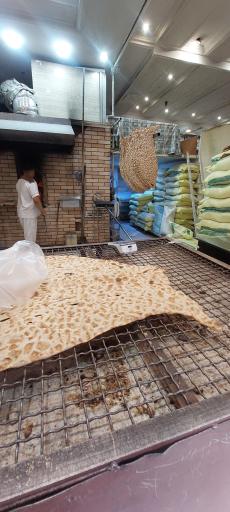 عکس نانوایی سنگک مشتی