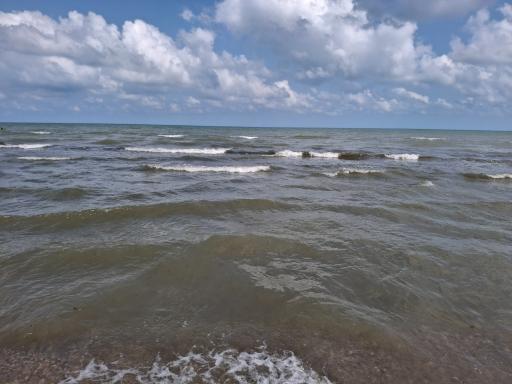 عکس ساحل خط ۸ چالوس