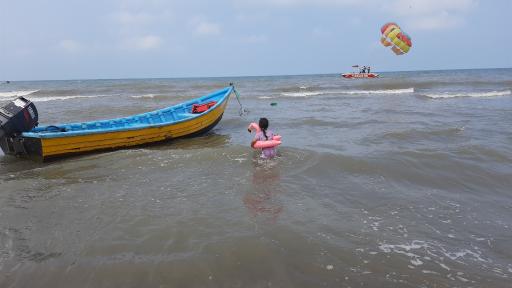 عکس ساحل خط ۸ چالوس