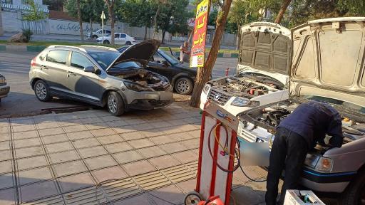 عکس باطریسازی و کولر خودرو پیرهادی