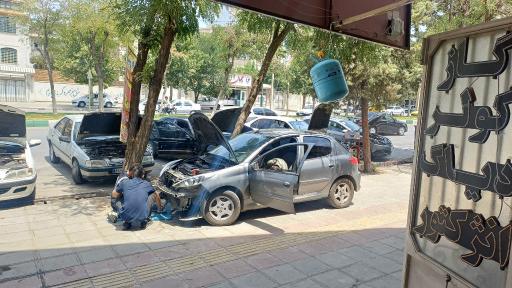 عکس باطریسازی و کولر خودرو پیرهادی