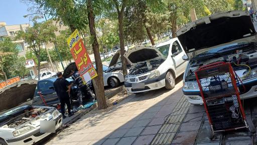 عکس باطریسازی و کولر خودرو پیرهادی