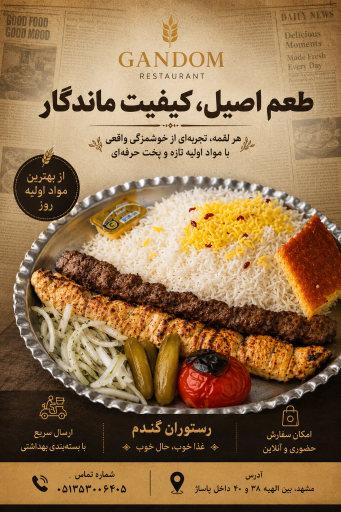 عکس رستوران و کترینگ گندم