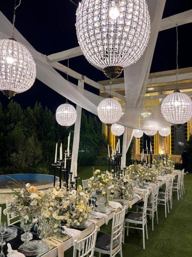 عکس باغ تالار عمارت ملل