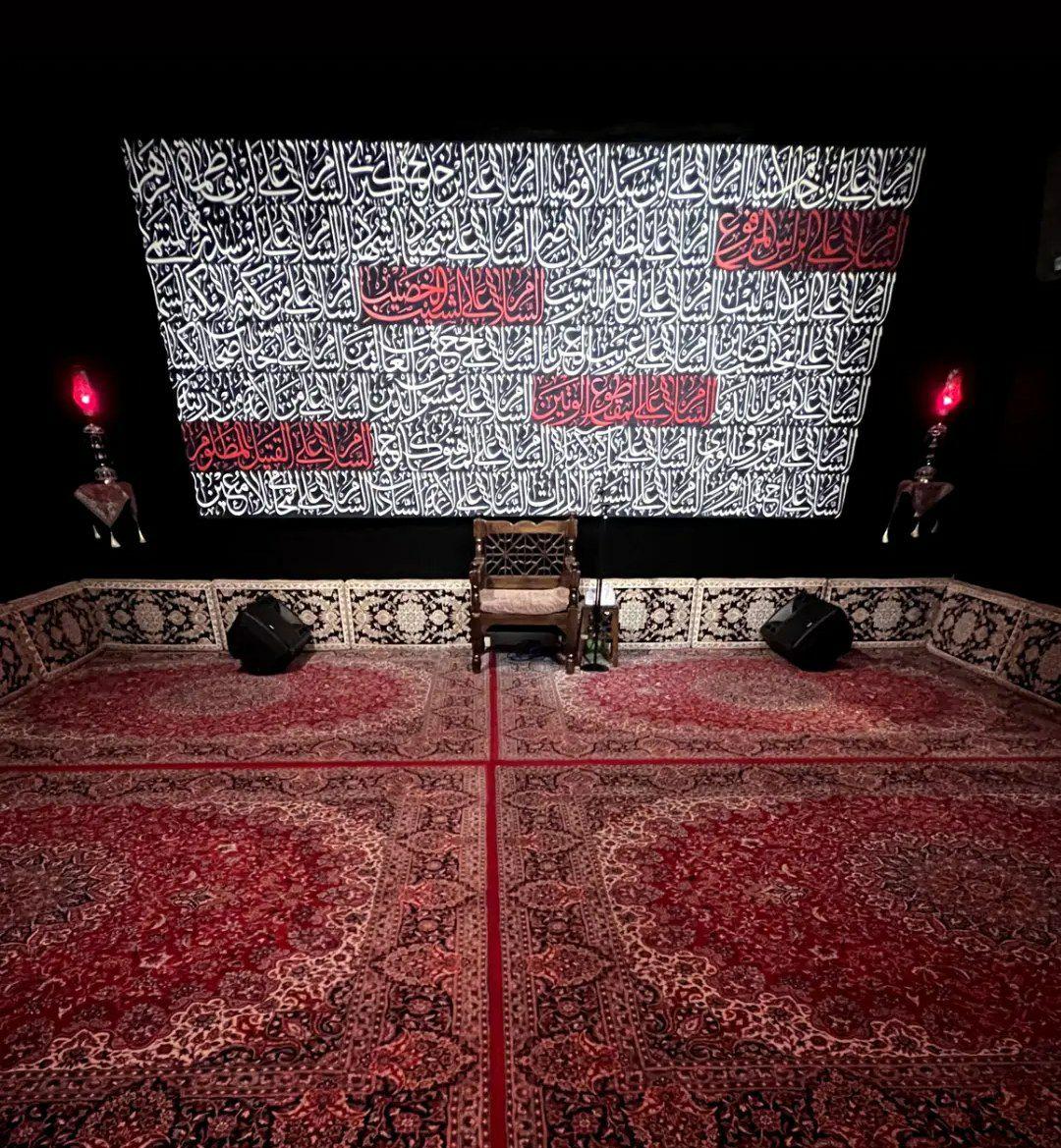 عکس حسینیه بیت الاحزان سائلین الزهرا