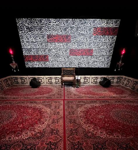 عکس حسینیه بیت الاحزان سائلین الزهرا