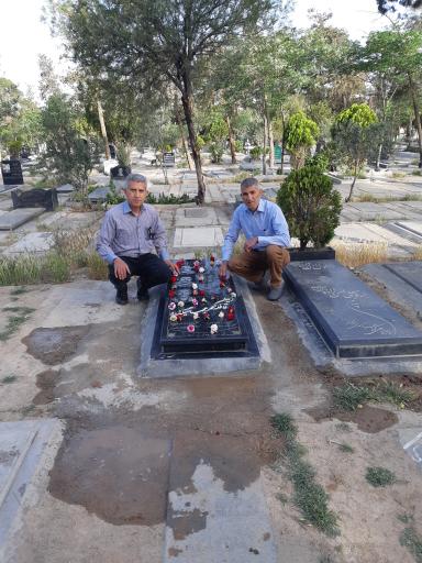 عکس مزار فرضی قلنج سعید وطنی مرنی